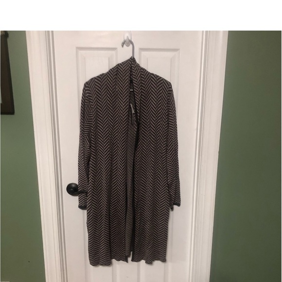 Joan Vass New York Longline Cardigan - Picture 9 of 12